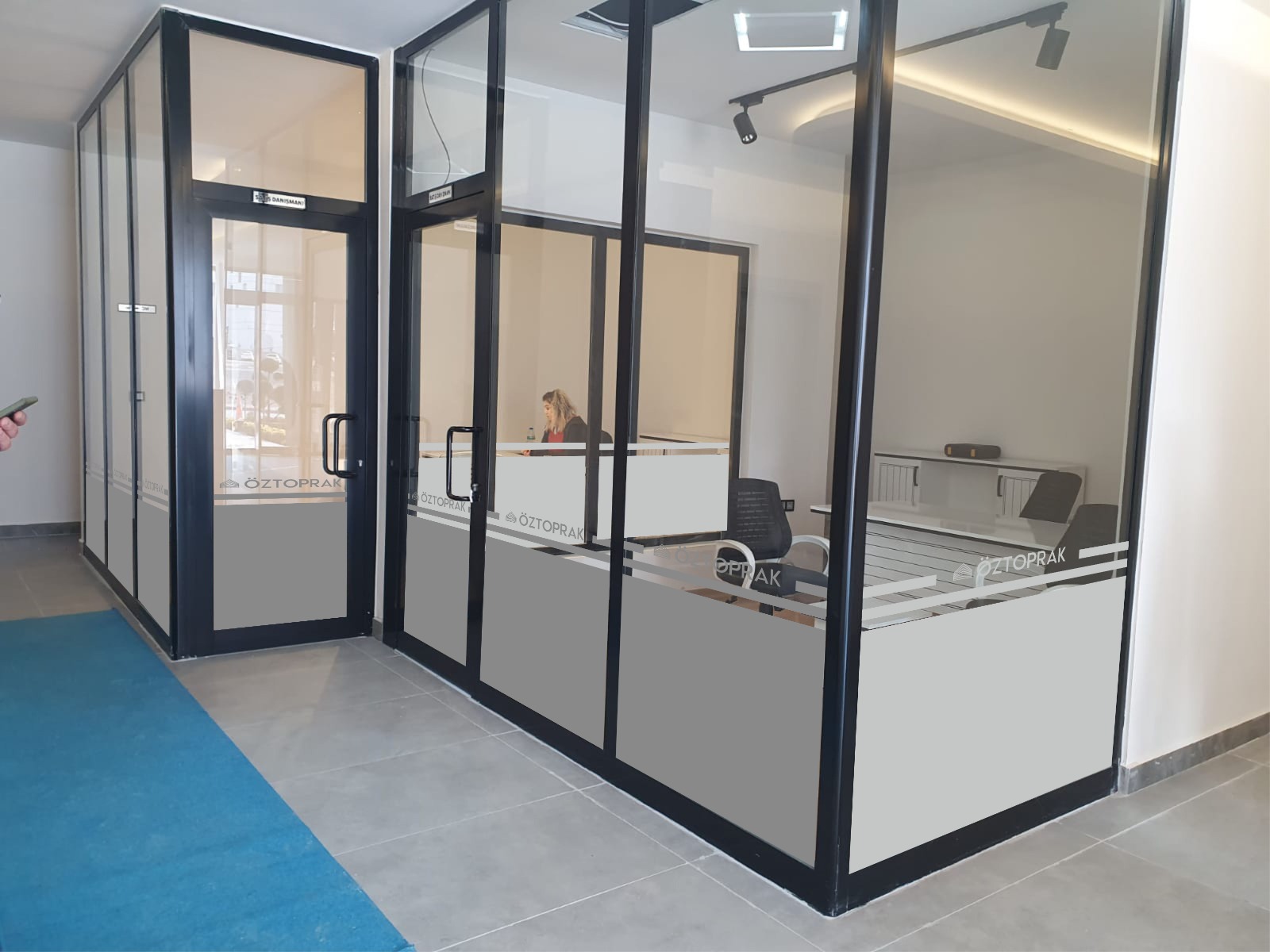 Office partitions