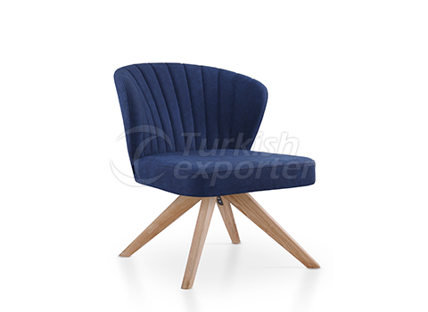 Easy Chairs   -Gloria Lounge Spider Wood