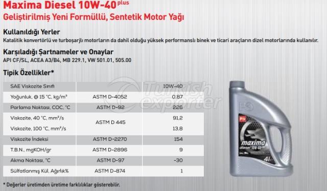Maxima Diesel 10W-40Plus