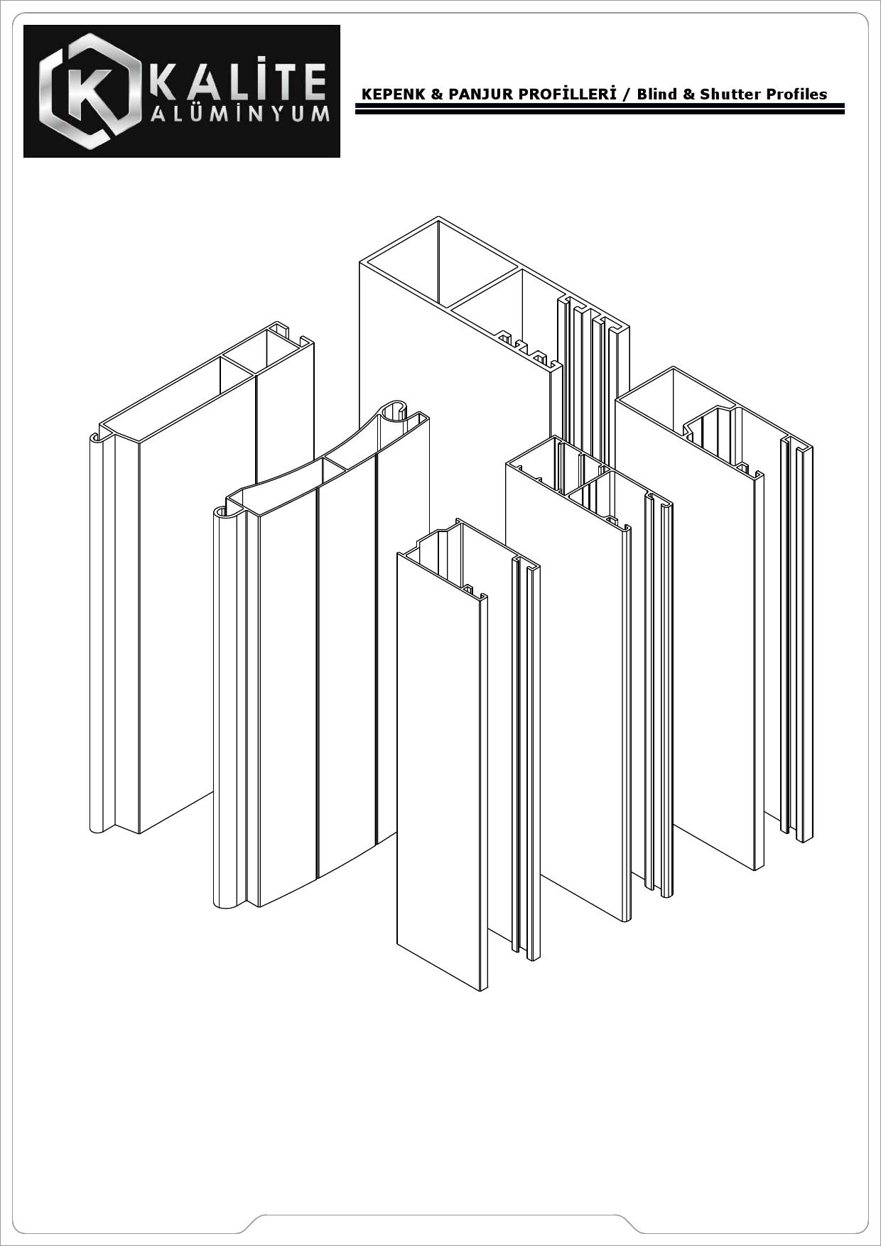 Louver Blind - Window Shutter Profiles