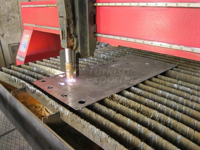 Steel and Chrome Spiral Leaf