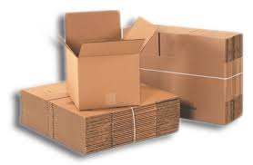 corrugated cardboard (cardboard box )