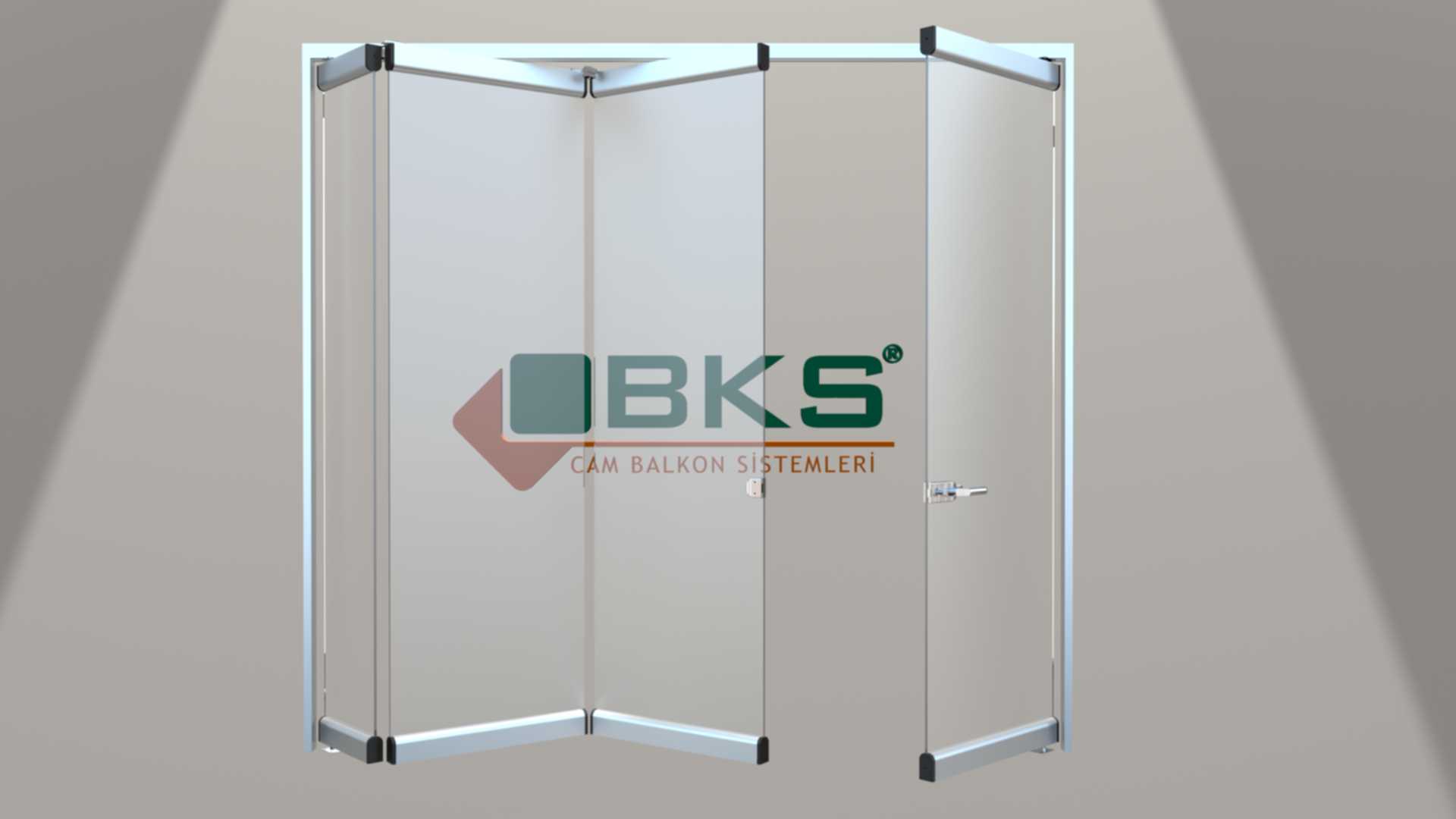 ACCORDION FOLDING GLASS DOOR SYSTEM