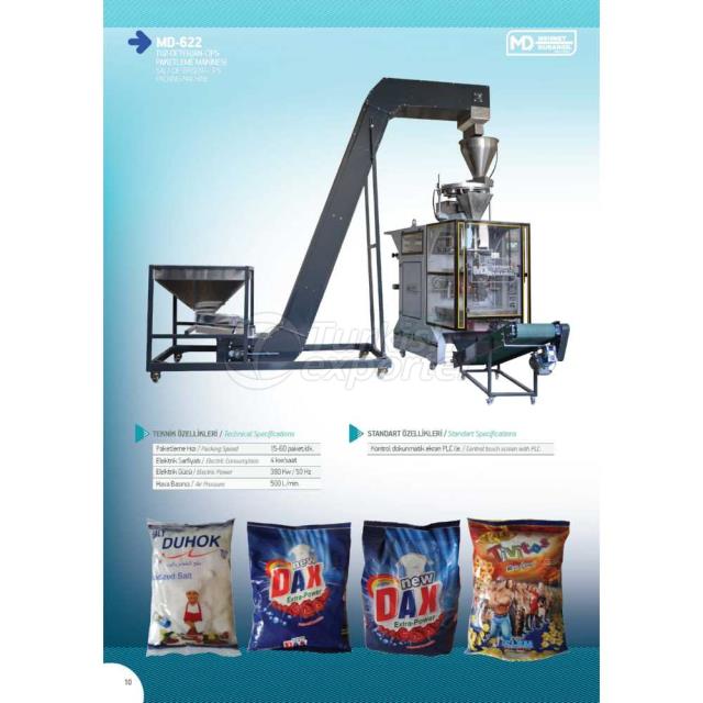 MD-622 SALT-DETERGENT-CHIPS PACKING MACHINES