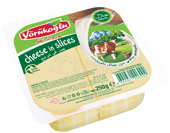 Sliced Kashkaval 250g