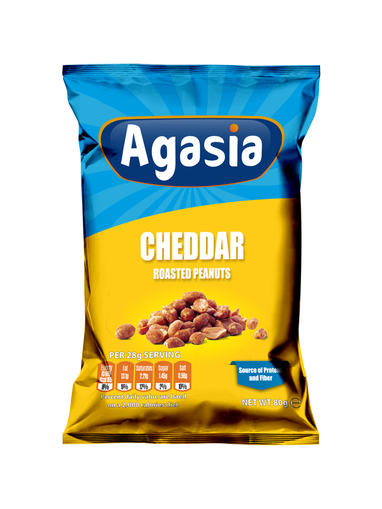 Agasia ROASTED PEANUTS CHEDDAR