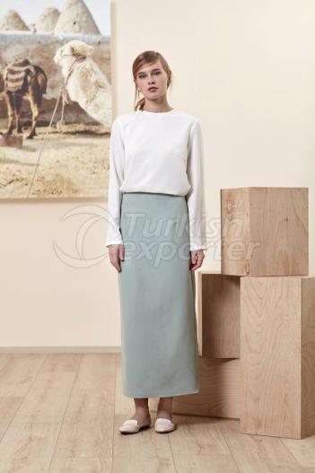 Pencil Skirt 4511 Green