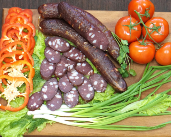 Semi-smoked sausage maral meat