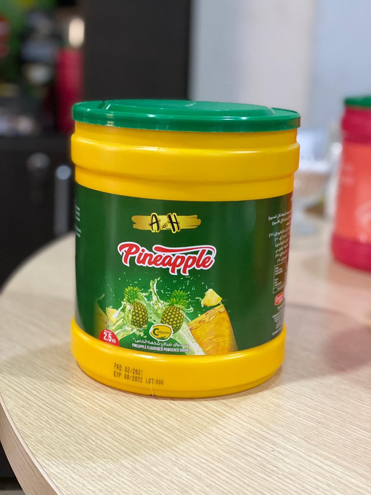 Powder Juice Plastic Bucket 2.5 kg 