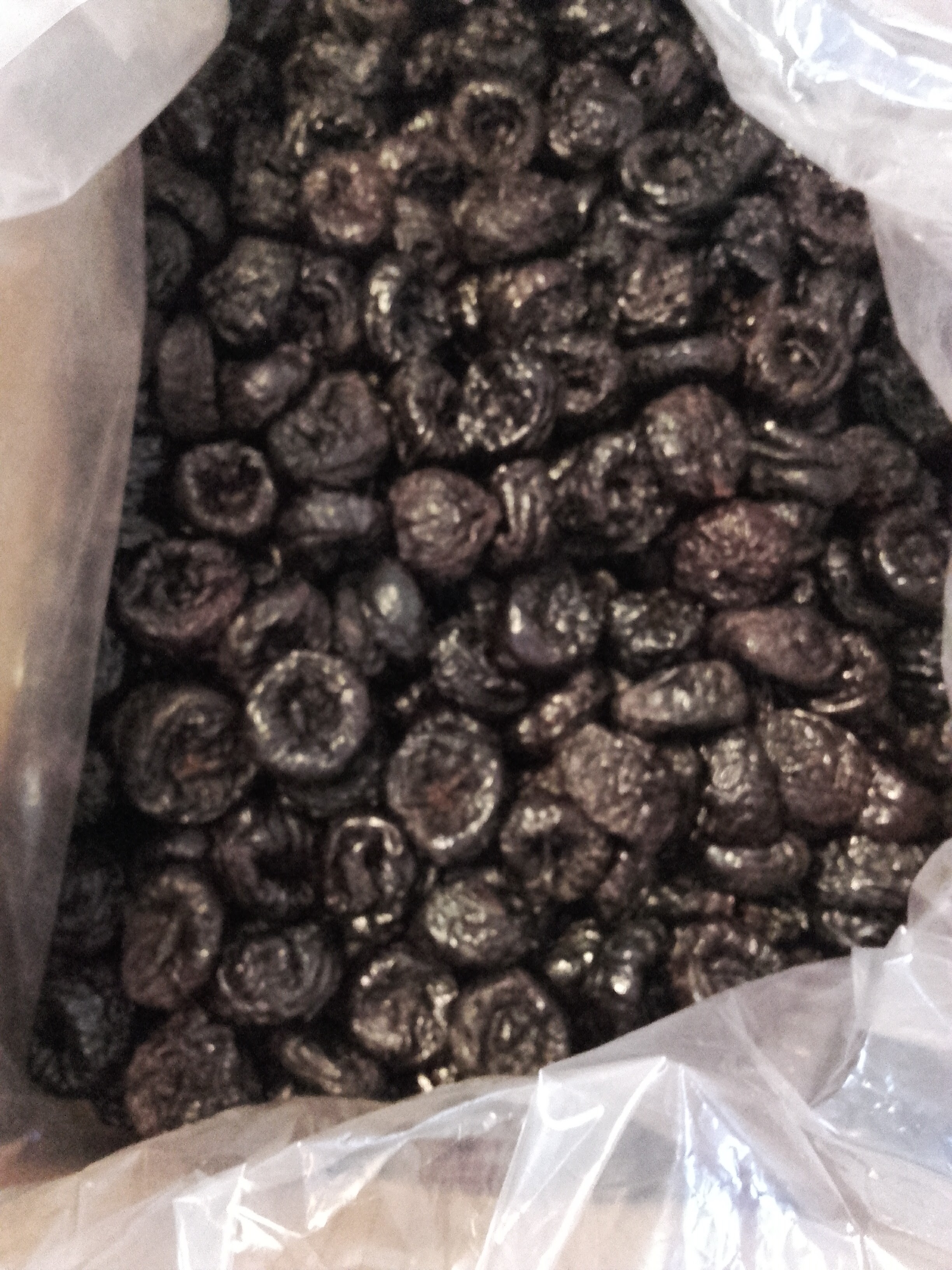 Dried plums Prunes