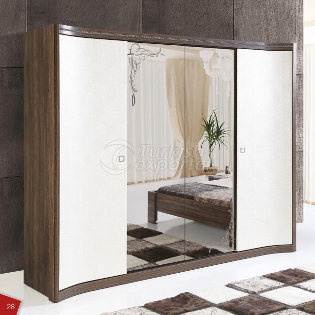 SOFT BEDROOM SET WALNUT-2