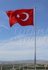 Stainless Flag Pillar