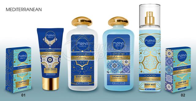 meditterenean bath and body cosmeti