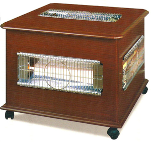 square stove with 5 heaters