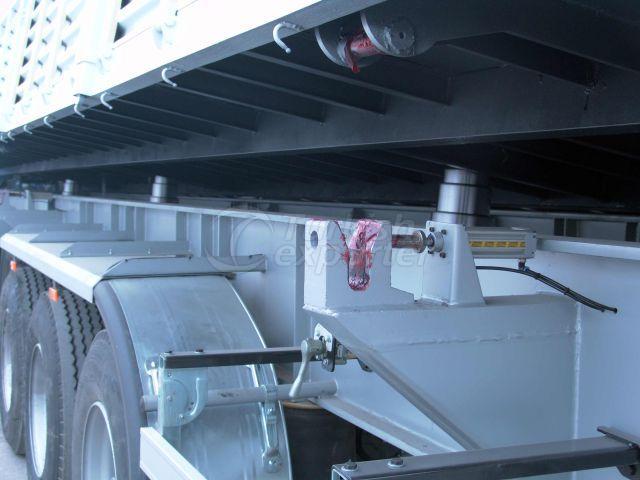 side dumping trailer