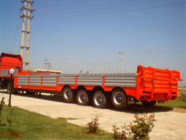 Semi Trailer 4 Axles
