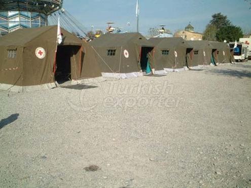 military tents