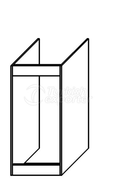 Combi Kitchen Cabinet 1 H:72