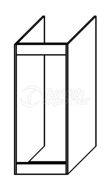 Combi Kitchen Cabinet 1 H:90