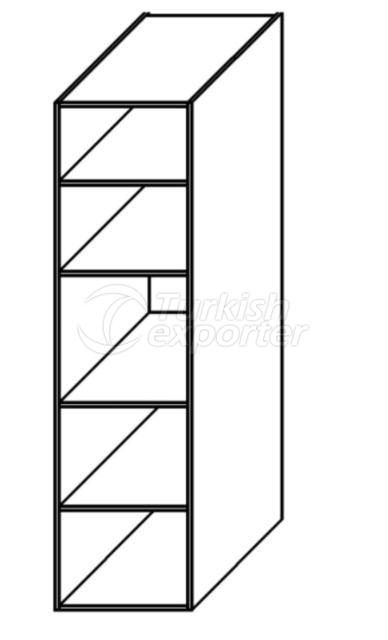 Pantry Kitchen Cabinet H:90