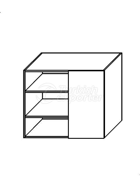 Blind Corner Wall Kitchen Cabinet H:90