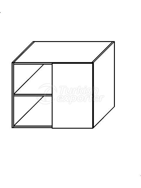 Blind Corner Wall Kitchen Cabinet H:72
