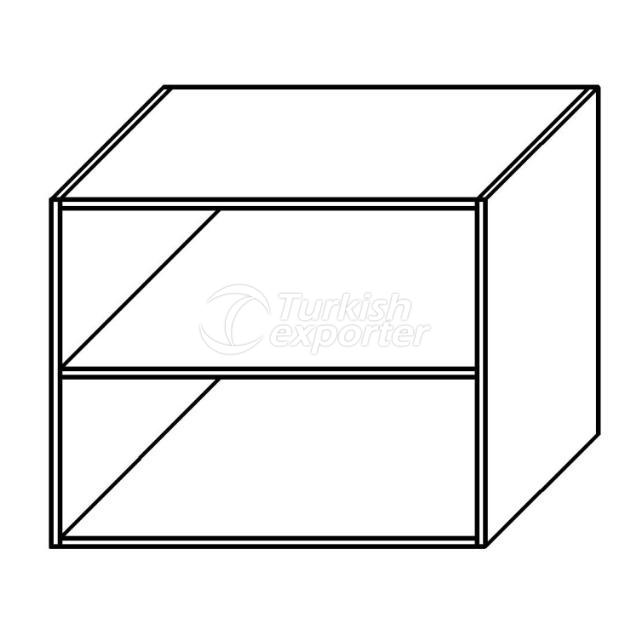 Horizontal Wall Kitchen Cabinet H:72