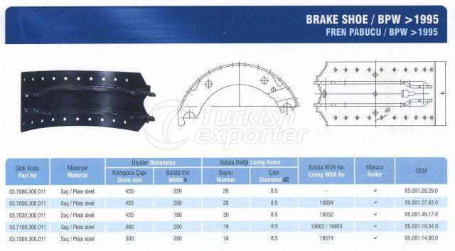 Brake Shoe / BPW 1995