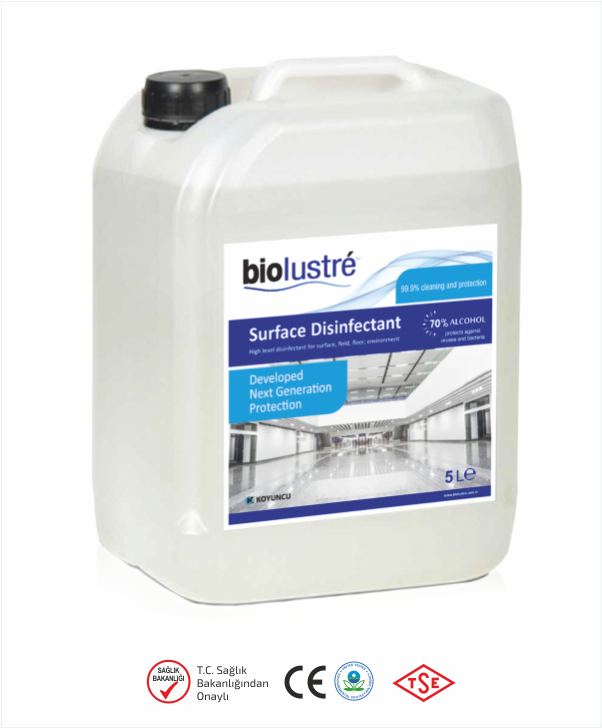 Biolustre 5 L Liquid Hand Disinfectant