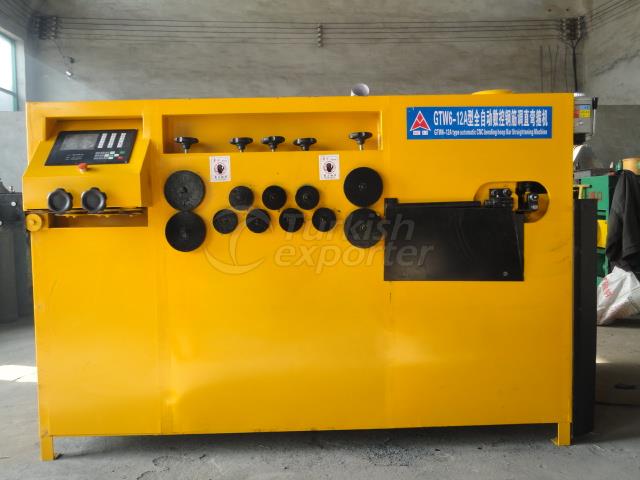 Steel rebar bending machine