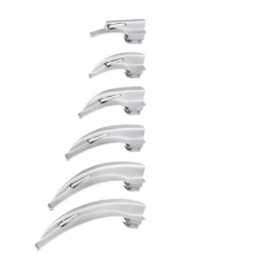 Macintosh Fiber Optic Laryngoscope Blades