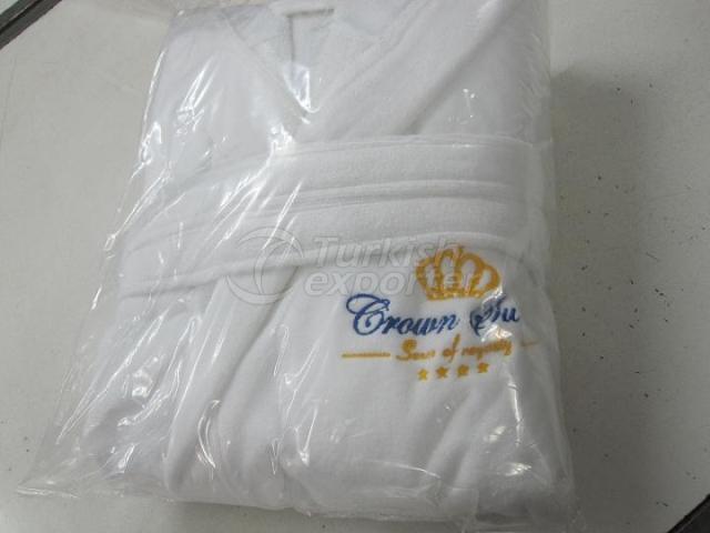 HOTEL BATHROBE WITH EMBROIDERY LOGO