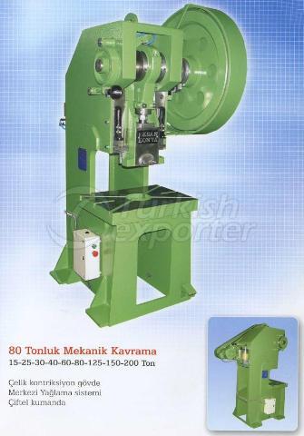 Mekanik Kavrama Eksantrik Pres 80 Tonluk