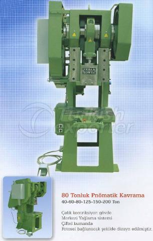 Pnömatik Kavrama Eksantrik Pres 80 Tonluk