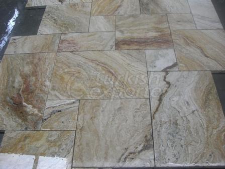 Mermer 3 cm leonardo tumbled set