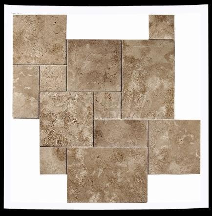 Mermer Walnut Trabello French Pattern