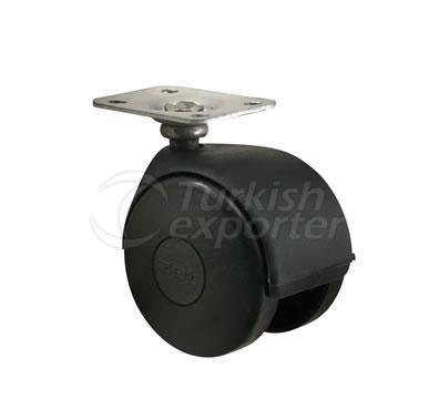 1002 KPT 502 COMPLETELY PLASTIC CASTERS