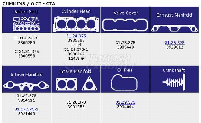 Cummins 6 CT - CTA  كاسكيت كيومينز