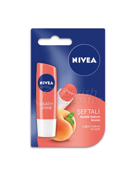 NIVEA LIP FRUITY SHINE PEACH 4,8G