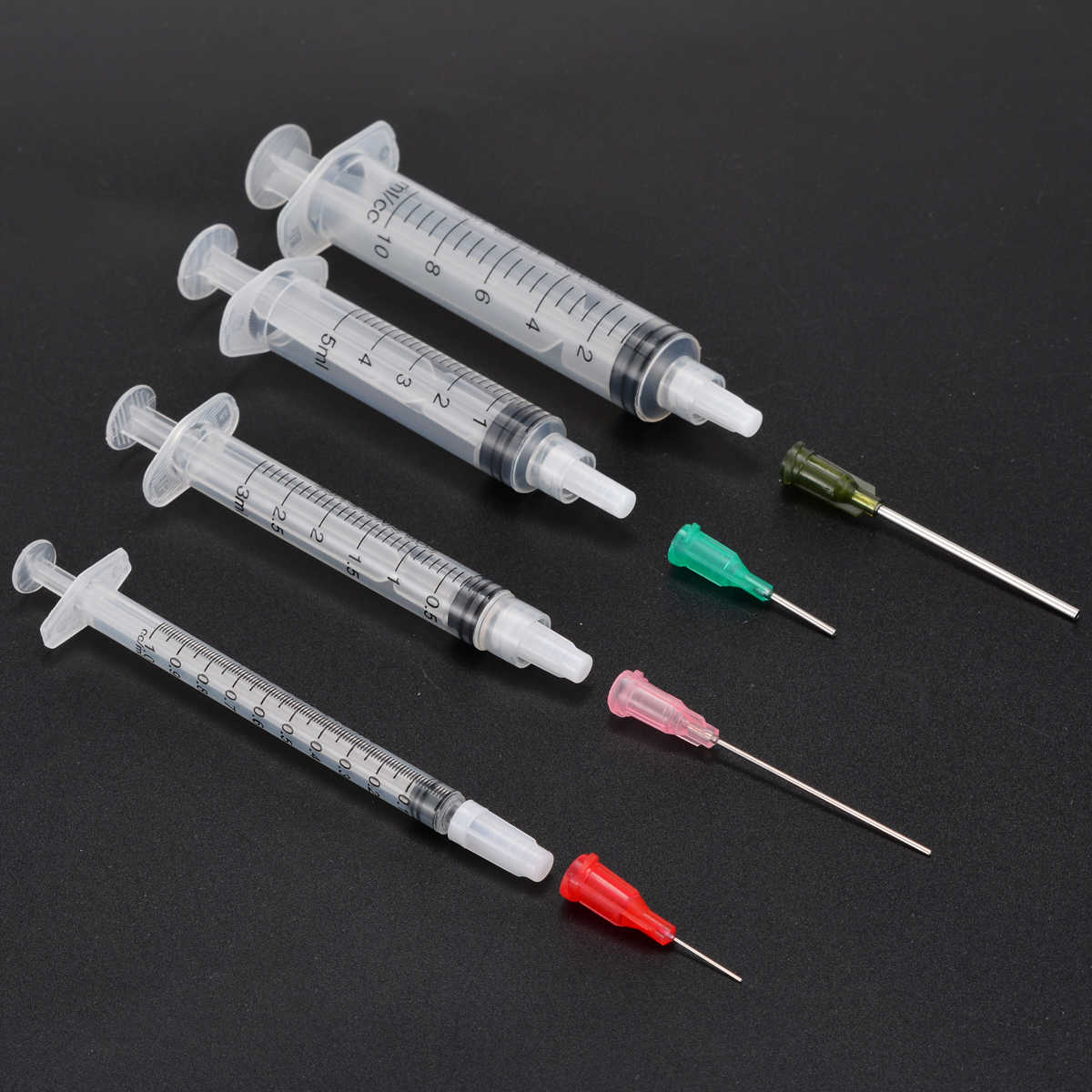 LUER LOCK & LUER SLIP SYRINGES.