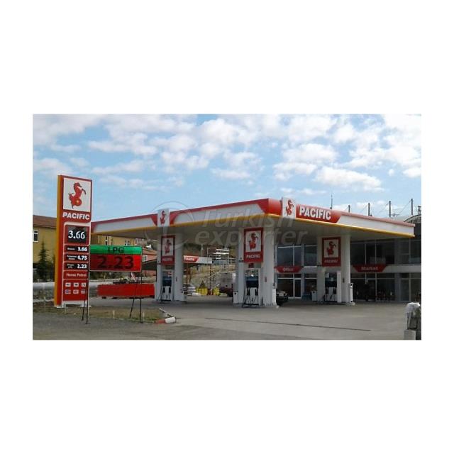 Fuel Station Cladding