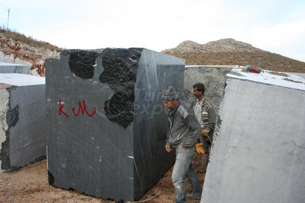 Montana Silver Ice Marble-Quarry