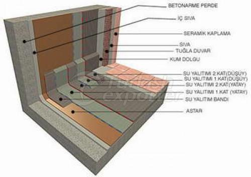 Materiais de isolamento de água