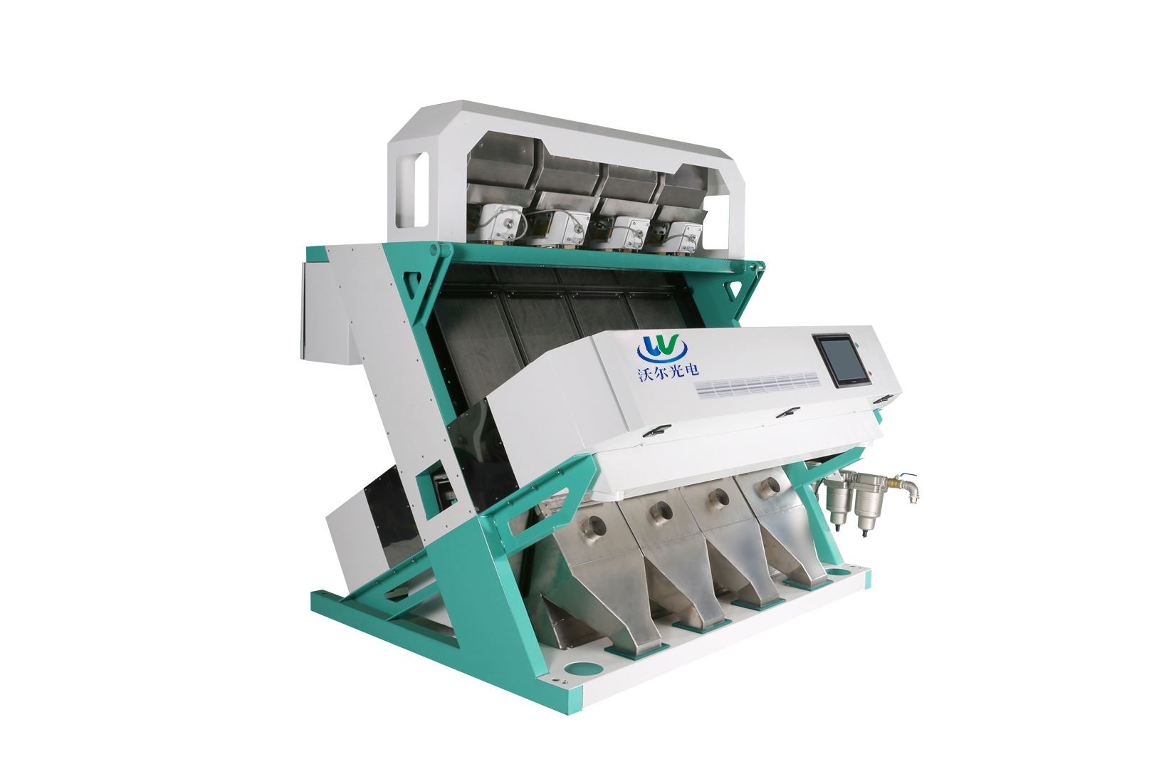 3 chute model color sorter machine