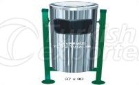 Garden Type Trash Bin