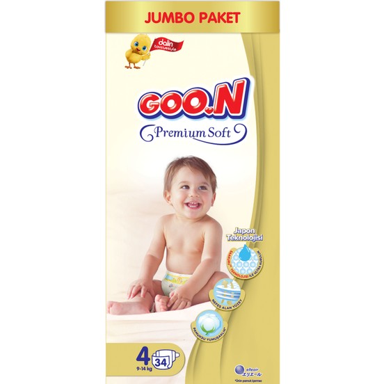 GOON  premium soft jumbo pack size :4