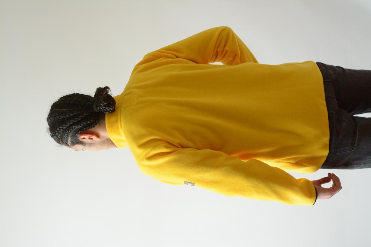 Yellow Thick Fleece Jacket
