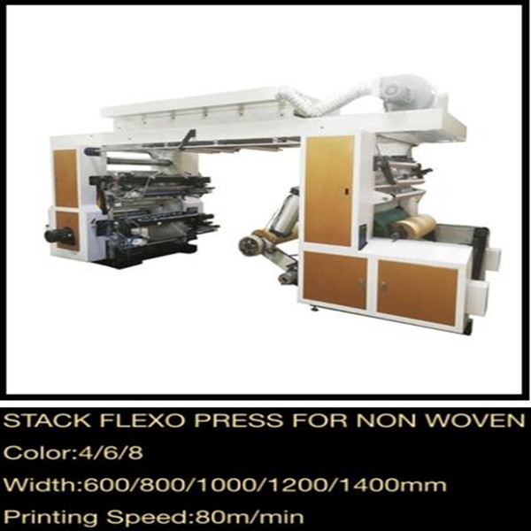 Flexographic printing machine