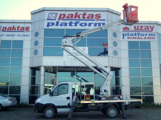 Truck Mounted Telescopic Platforms PTE 183