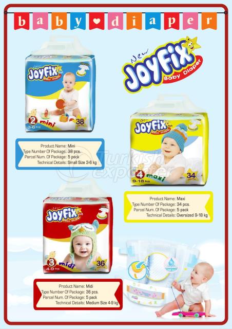 New Joyfix حفاضات اطفال